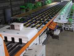 Macchina di smistamento arancione